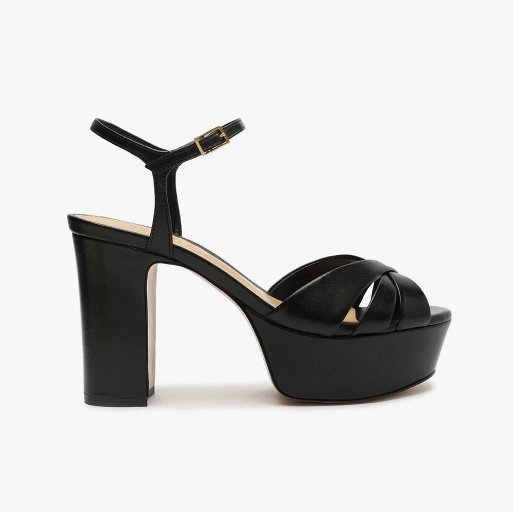 SCHUTZ Black Platform Heels